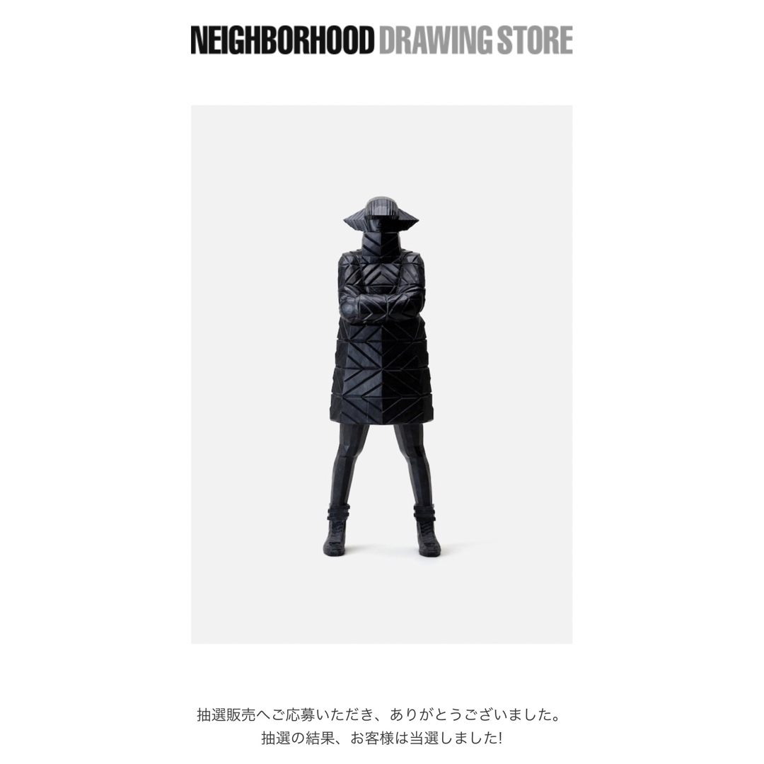 限定100体NEIGHBORHOOD × TAKU OBATA B-GIRL