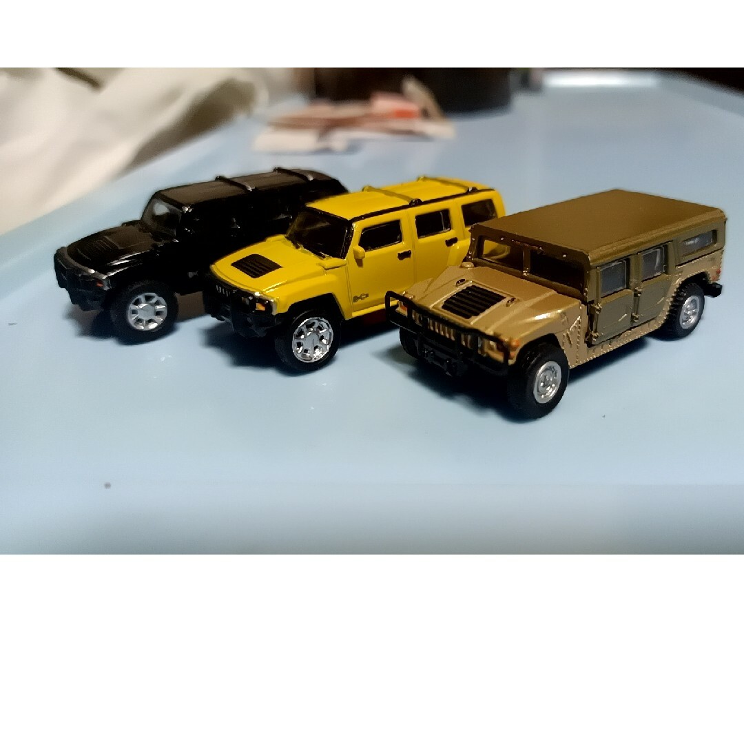 HUMMER(ハマー)のサークルKサンクス限定 ハマーHUMMER3台セット エンタメ/ホビーのおもちゃ/ぬいぐるみ(ミニカー)の商品写真