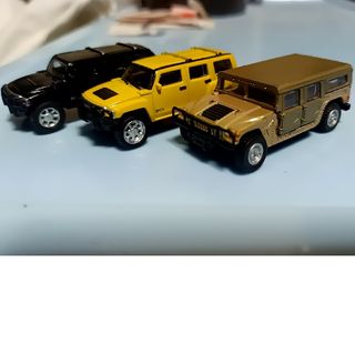 ハマー(HUMMER)のサークルKサンクス限定 ハマーHUMMER3台セット(ミニカー)