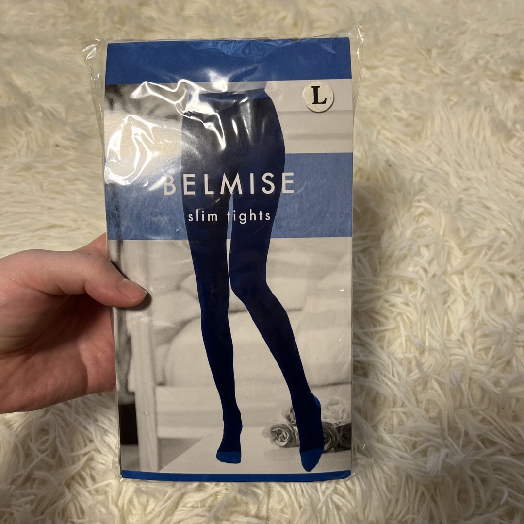 BELMISE ベルミス スリムタイツ L〜LL ブラック レディースのレッグウェア(タイツ/ストッキング)の商品写真