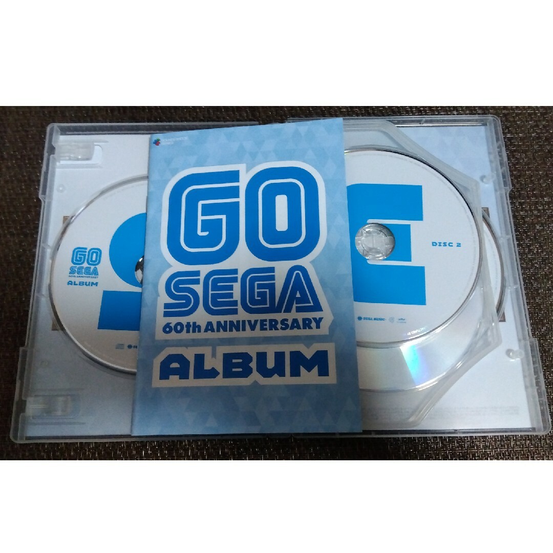 SEGA(セガ)のGO SEGA 60th ANNIVERSARY Album エンタメ/ホビーのCD(ゲーム音楽)の商品写真