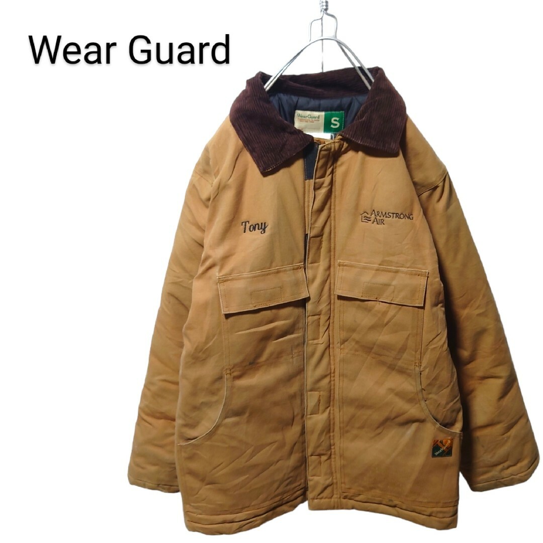 【WearGuard】コーデュロイ襟 ダック 中綿入りジャケット A-1201