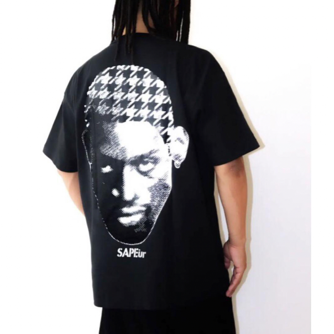 SAPEur Hounds Tooth Head S/S Tee