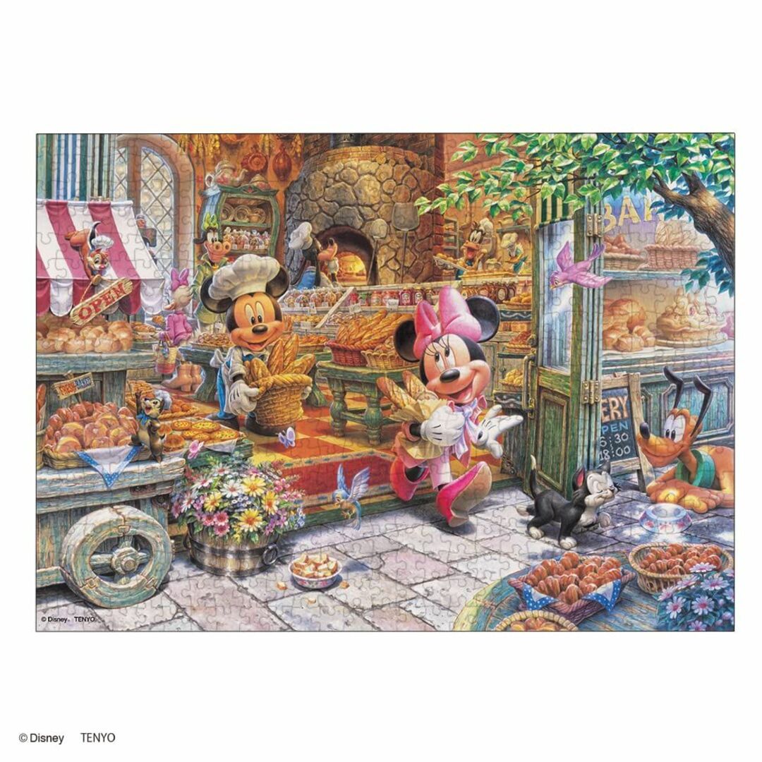 500ピース ジグソーパズル ディズニー ミッキーのベーカリーショップ (35×