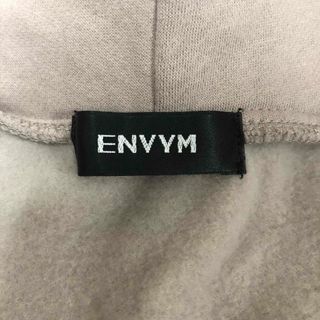 ENVYM ビックフーオーバーサイズパーカー ブラック