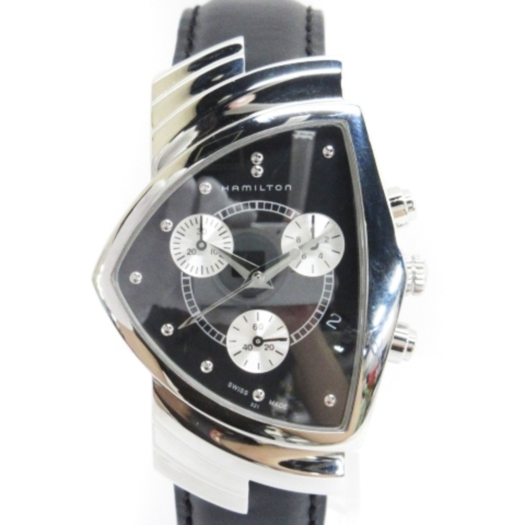 ハミルトン HAMILTON ベンチュラ クロノグラフ 腕時計 H244121