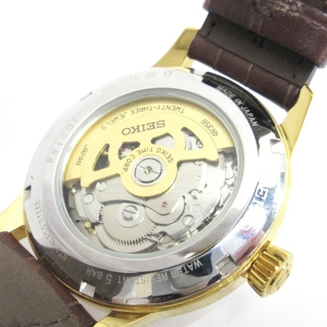 美品 SEIKO 4R35-01T0 セイコー プレザージュ カクテル 時計