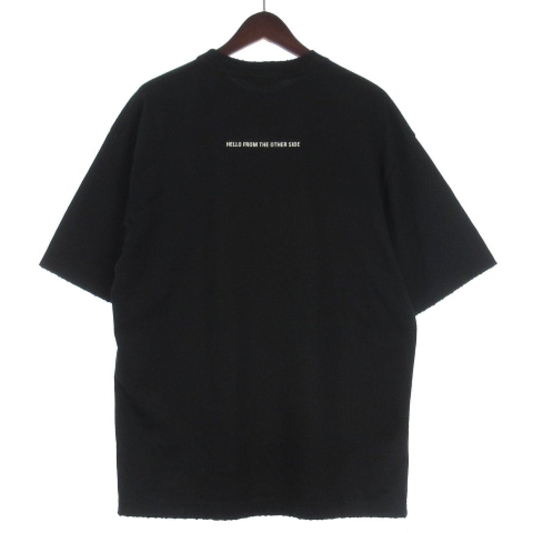 バレンシアガ 21SS ロゴ ダメージ加工 半袖Ｔシャツ XXS オーバーサイズ