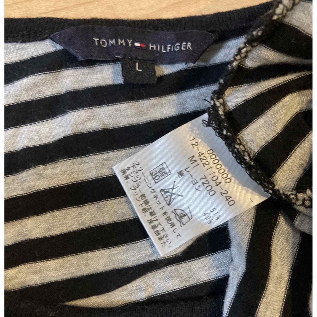 TOMMY HILFIGER(トミーヒルフィガー)のtommyhilfiger ボーダーロンT レディースのトップス(Tシャツ(長袖/七分))の商品写真