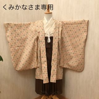 くみかなさま専用羽織袴❤️ハンドメイドベビー袴❤️(和服/着物)