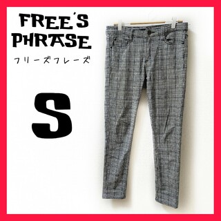 Free's - 【美品】FREE'S PHRASE  カジュアルパンツ　千鳥柄　スキニーパンツ