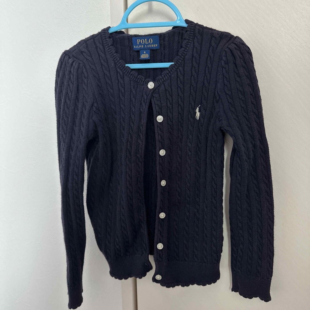 POLO RALPH LAUREN(ポロラルフローレン)のラルフローレン　カーディガン キッズ/ベビー/マタニティのキッズ服女の子用(90cm~)(カーディガン)の商品写真