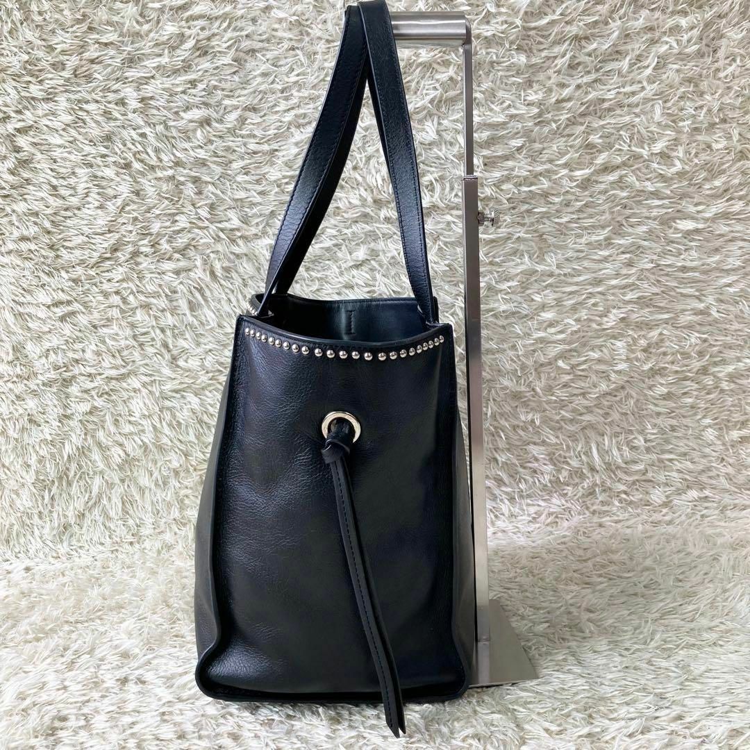 美品☆J&M DAVIDSON ベルミニ ウイズ スタッズ  ブラック