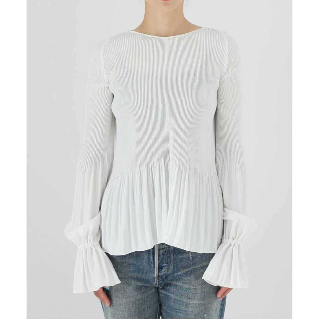 L'Appartement DEUXIEME CLASSE(アパルトモンドゥーズィエムクラス)のL'Appartement  KALLMEYER Pleats Blouse レディースのトップス(シャツ/ブラウス(長袖/七分))の商品写真