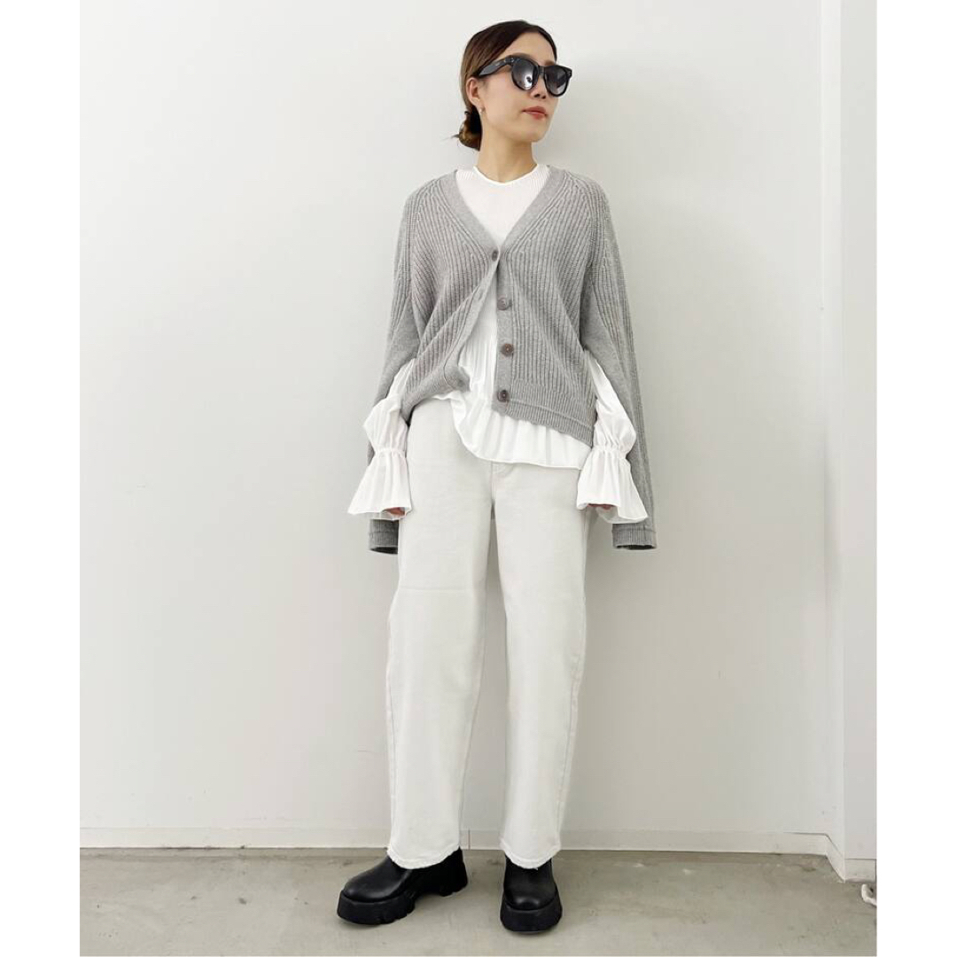 L'Appartement DEUXIEME CLASSE(アパルトモンドゥーズィエムクラス)のL'Appartement  KALLMEYER Pleats Blouse レディースのトップス(シャツ/ブラウス(長袖/七分))の商品写真