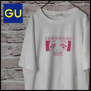 ジーユー(GU)のGU　ジーユー　トップス　Tシャツ　鬼滅の刃コラボＴシャツ　竈門禰豆子(Tシャツ(半袖/袖なし))