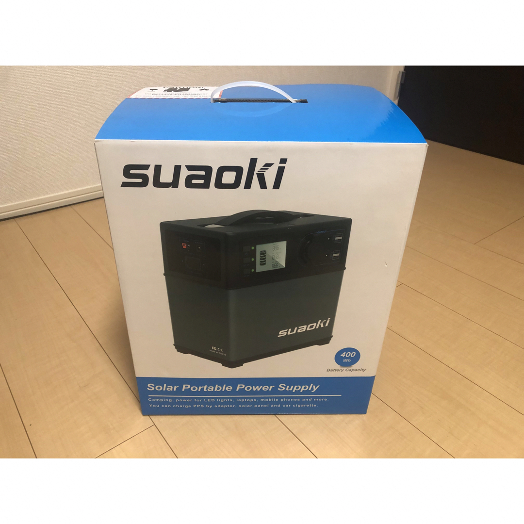 ジャンク SUAOKI ポータブル電源 PS5B 120000mAh/400Wh | フリマアプリ ラクマ