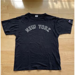 チャンピオン　Tシャツ　ニューヨーク　NEWYORK size L(Tシャツ/カットソー(半袖/袖なし))