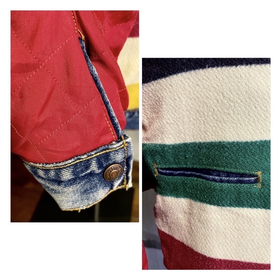 Levi's(リーバイス)の90s Levi's × Hudson's Bay Trucker Jacket メンズのジャケット/アウター(Gジャン/デニムジャケット)の商品写真