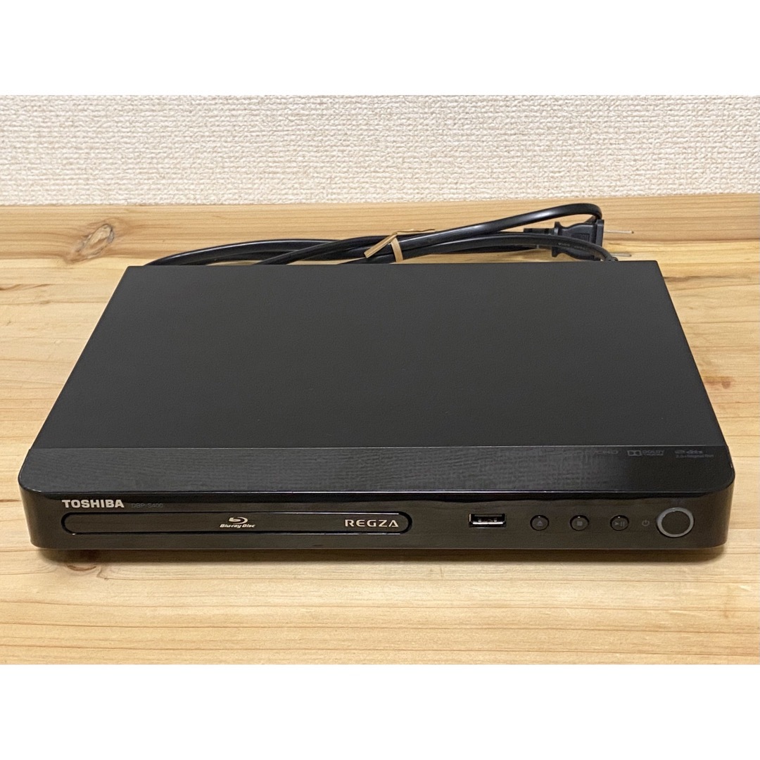 REGZA ブルーレイプレーヤー DBP-S400 スマホ/家電/カメラのテレビ/映像機器(ブルーレイプレイヤー)の商品写真