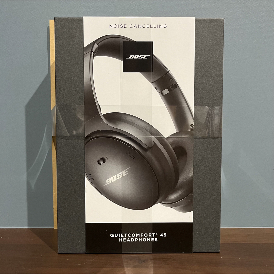 極美品BOSE QUIETCOMFORT 45 BLACK - オーディオ機器