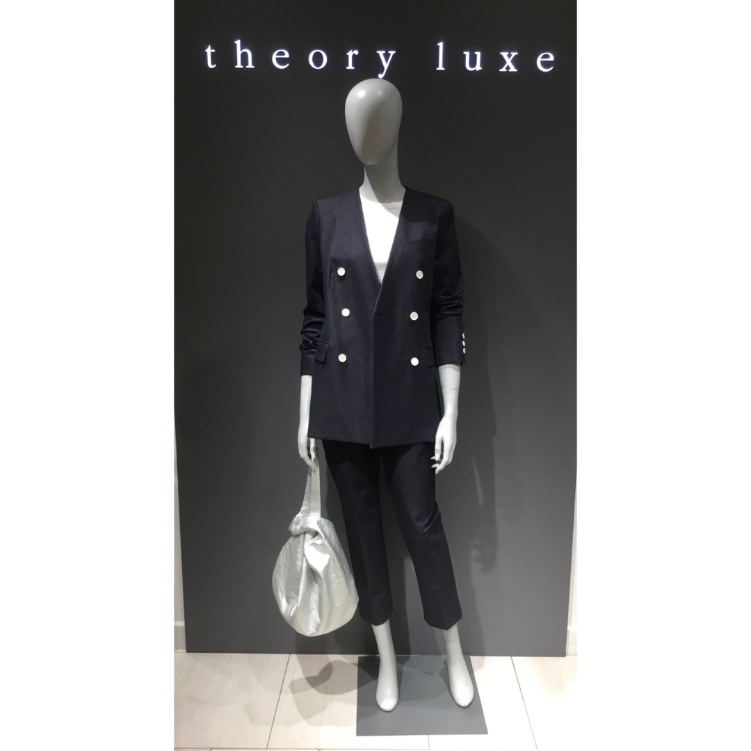 theory luxe ノーカラージャケット 38(M位)