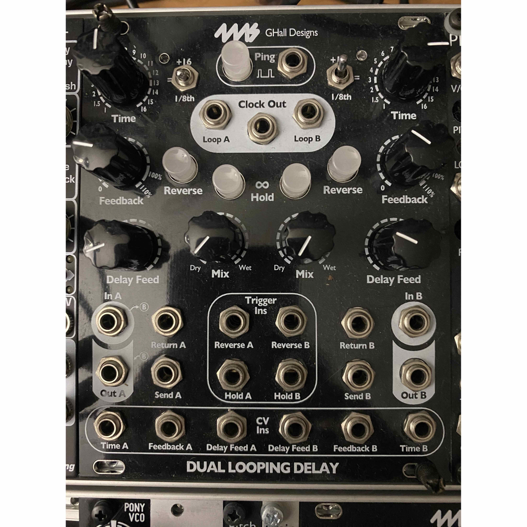 4ms Company Dual Looping Delaモジュラーシンセ