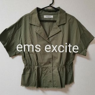 エムズエキサイト(EMSEXCITE)のems excite　可愛いシャツブラウス(シャツ/ブラウス(半袖/袖なし))