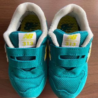 ニューバランス(New Balance)のニューバランス313 グリーン(14.5cm)(スニーカー)