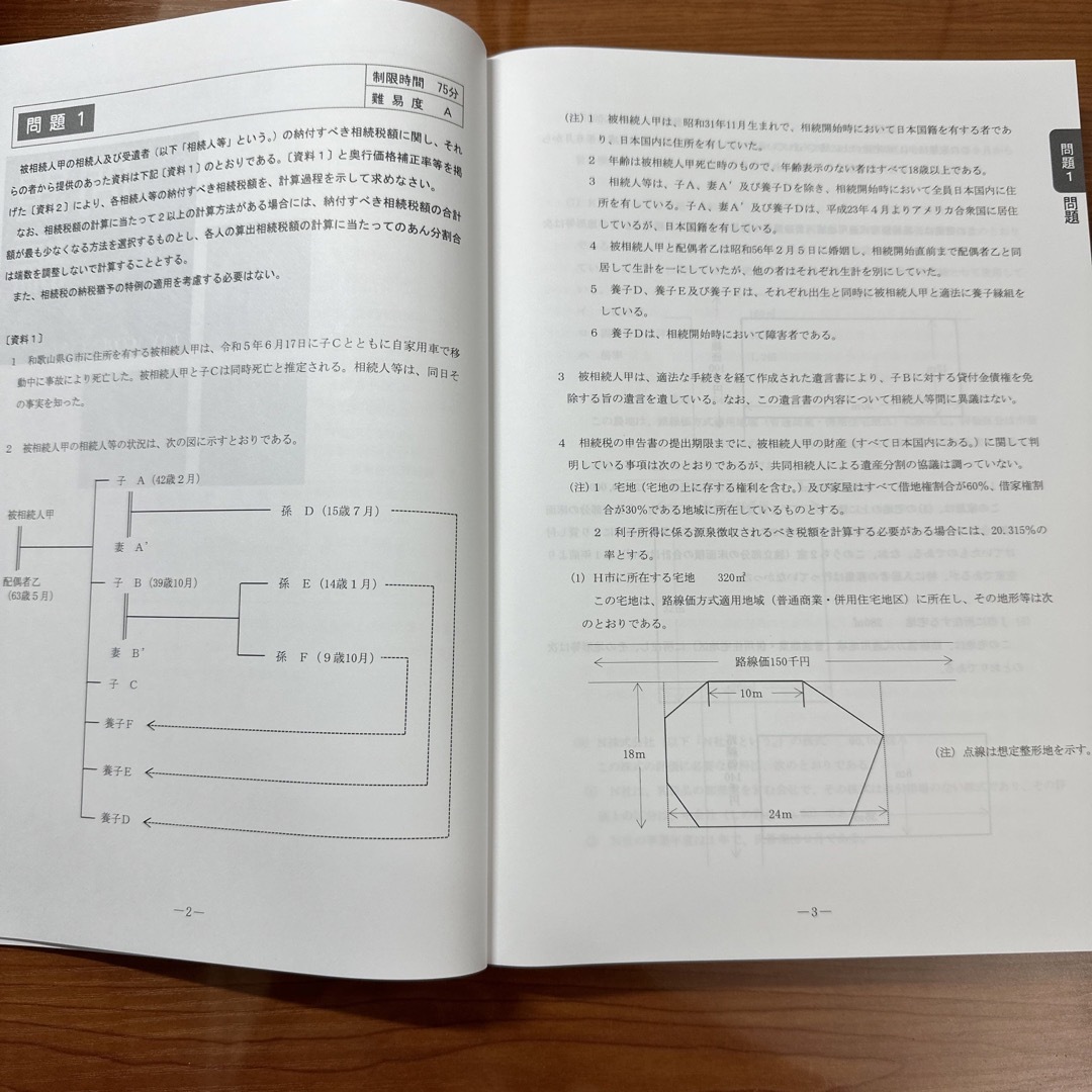 TAC出版(タックシュッパン)の【TAC出版　税理士試験2023年受験対策 相続税法　総合計算問題集　応用編】 エンタメ/ホビーの本(資格/検定)の商品写真