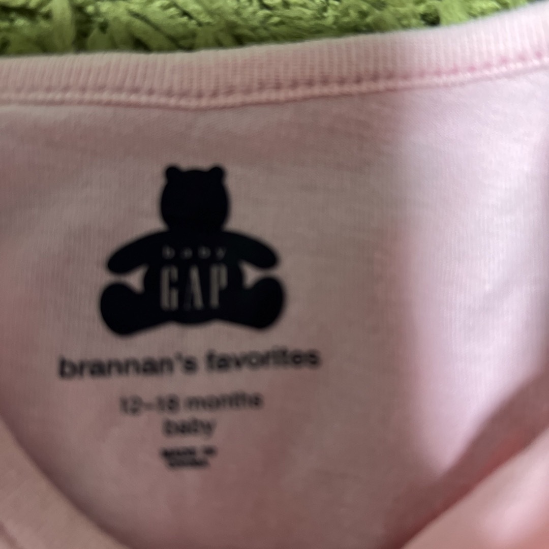 babyGAP(ベビーギャップ)のbaby GAP 長袖　ロンパース　女の子　カバーオール　80 70 キッズ/ベビー/マタニティのベビー服(~85cm)(ロンパース)の商品写真