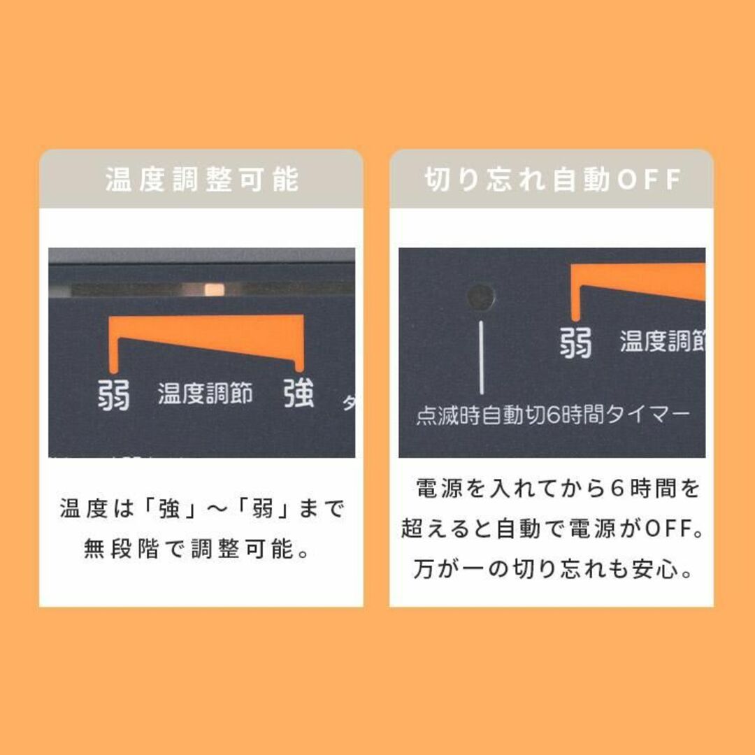 新品★【ラグ付き】3畳用カーペット 暖房面積切換可能 /OA/Ｔ 3