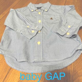 ベビーギャップ(babyGAP)のbaby  GAP 長袖シャツ(90)(ブラウス)