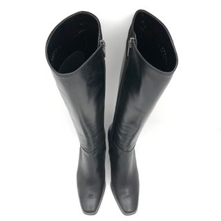 REGAL - 〈美品〉REGAL リーガル【23cm】サイドジップ ロングブーツ 黒