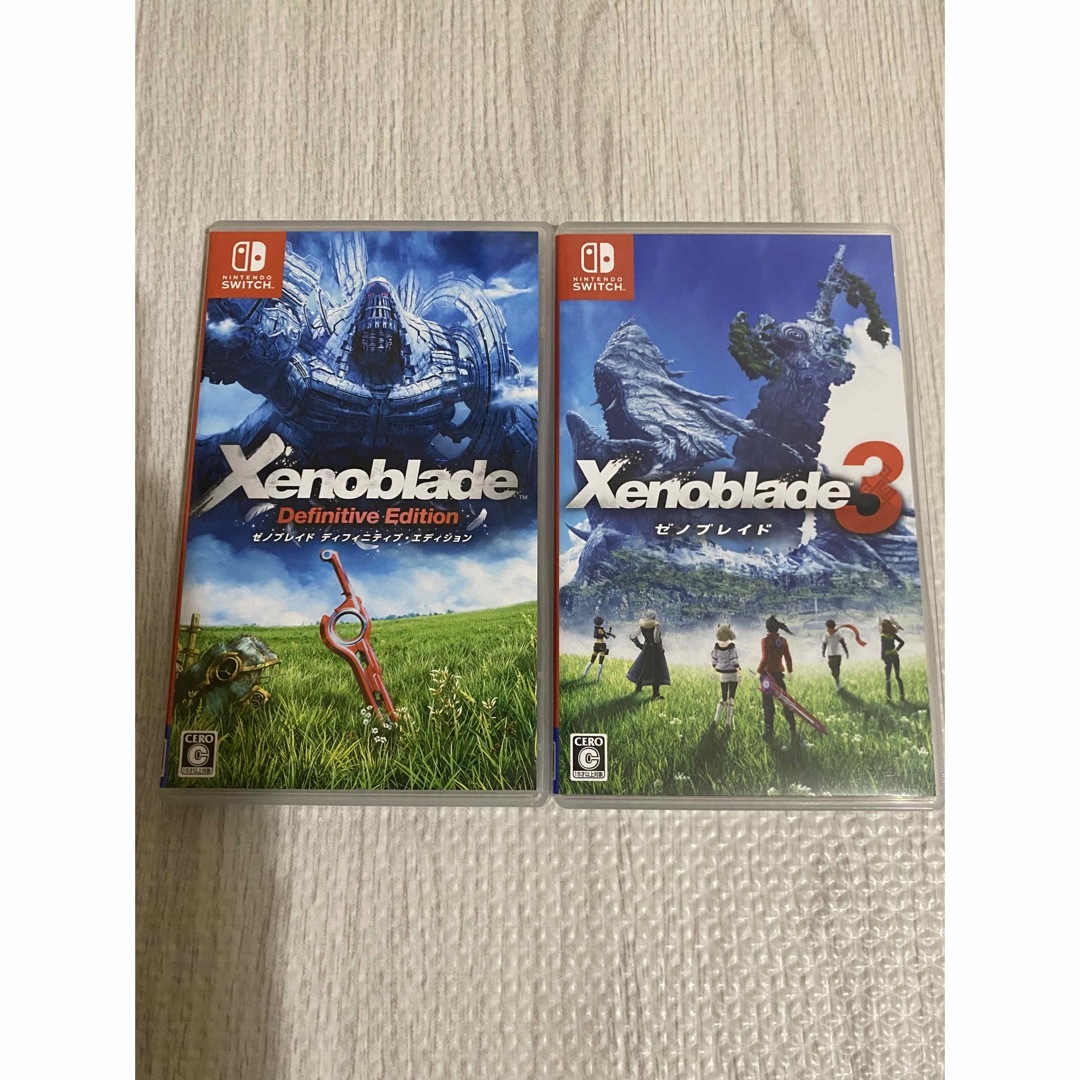 ゼノブレイド Xenoblade 1 3 セット15歳以上対象パッケージ種類