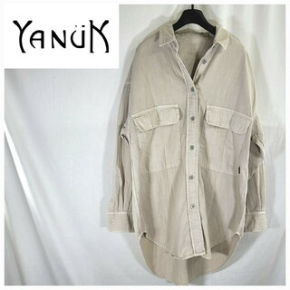 YANUK/ヤヌーク✨新品タグ付 リネン混ジャケット ホワイト XSサイズ