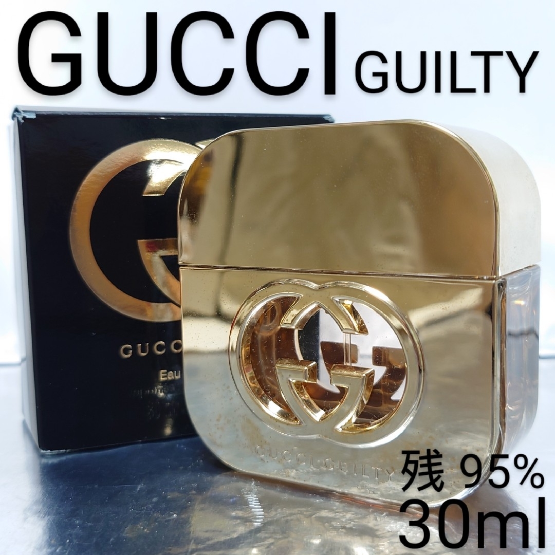 Gucci(グッチ)の【残量95％】グッチ ギルティ オードトワレ 30ml コスメ/美容の香水(香水(女性用))の商品写真