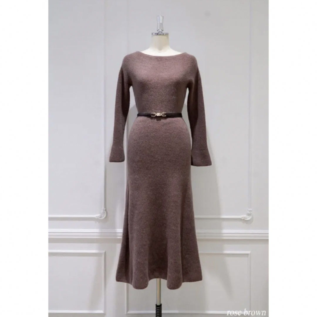 Herlipto Wholegarment Blend knit dress-