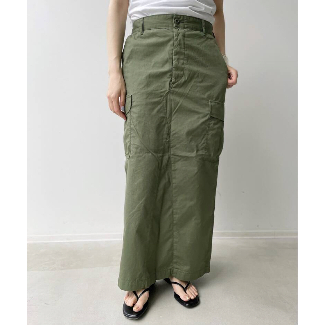 L'Appartement DEUXIEME CLASSE(アパルトモンドゥーズィエムクラス)のL'Appartement CIOTA /シオタCargo Maxi Skirt レディースのスカート(ロングスカート)の商品写真