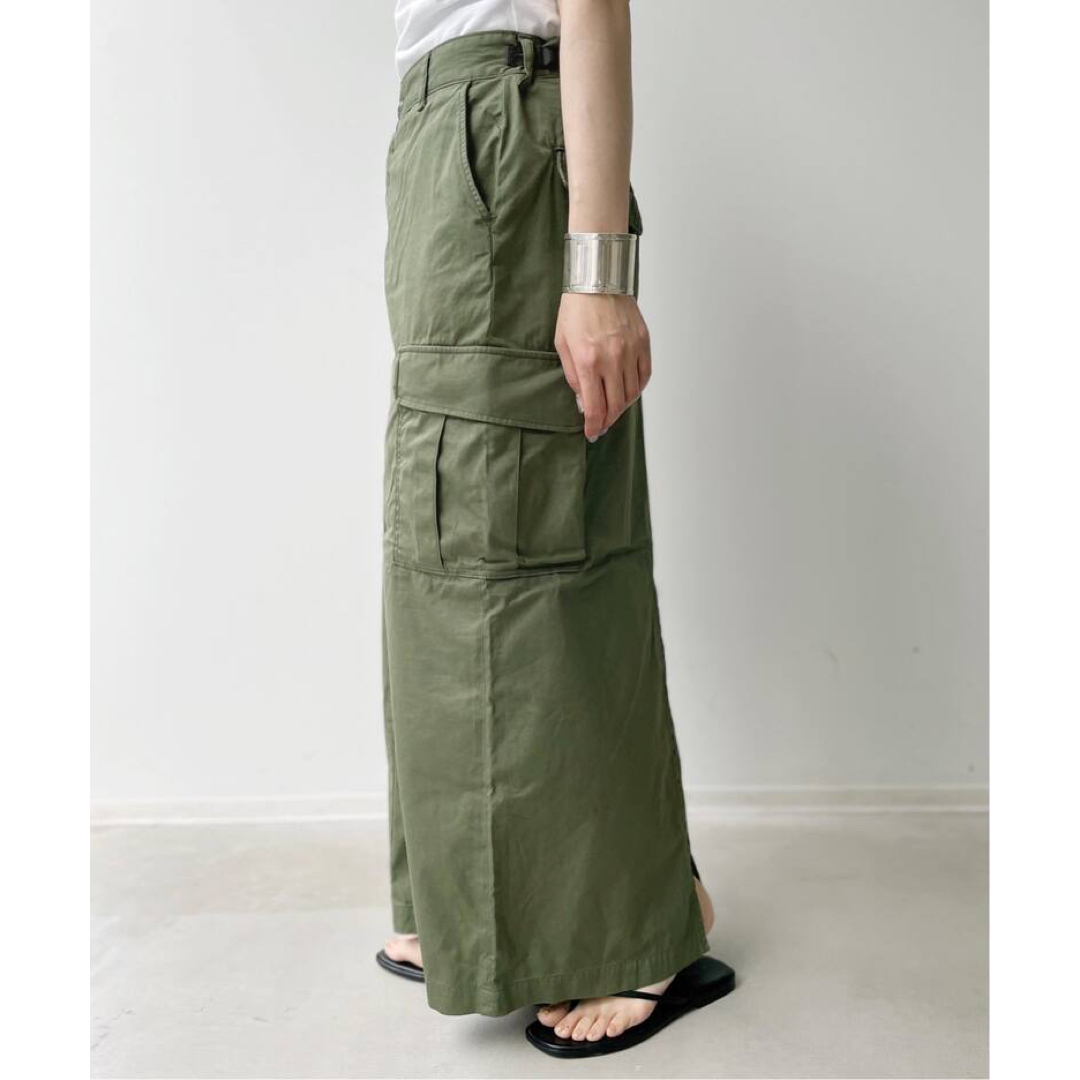 L'Appartement DEUXIEME CLASSE(アパルトモンドゥーズィエムクラス)のL'Appartement CIOTA /シオタCargo Maxi Skirt レディースのスカート(ロングスカート)の商品写真