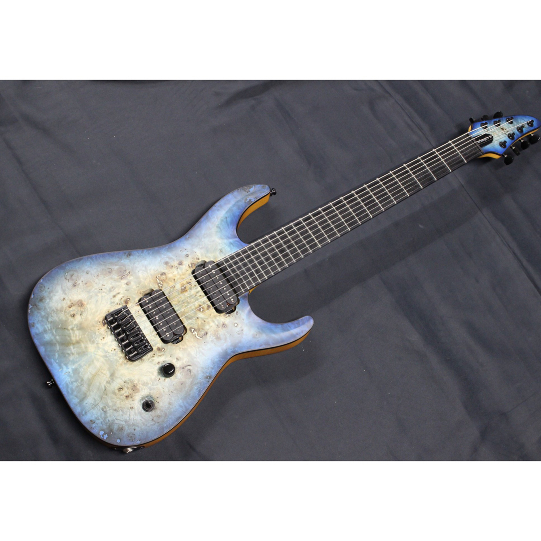 ESP(イーエスピー)のEDWARDS E-HR7-FX/BM Aqua Burst 楽器のギター(エレキギター)の商品写真