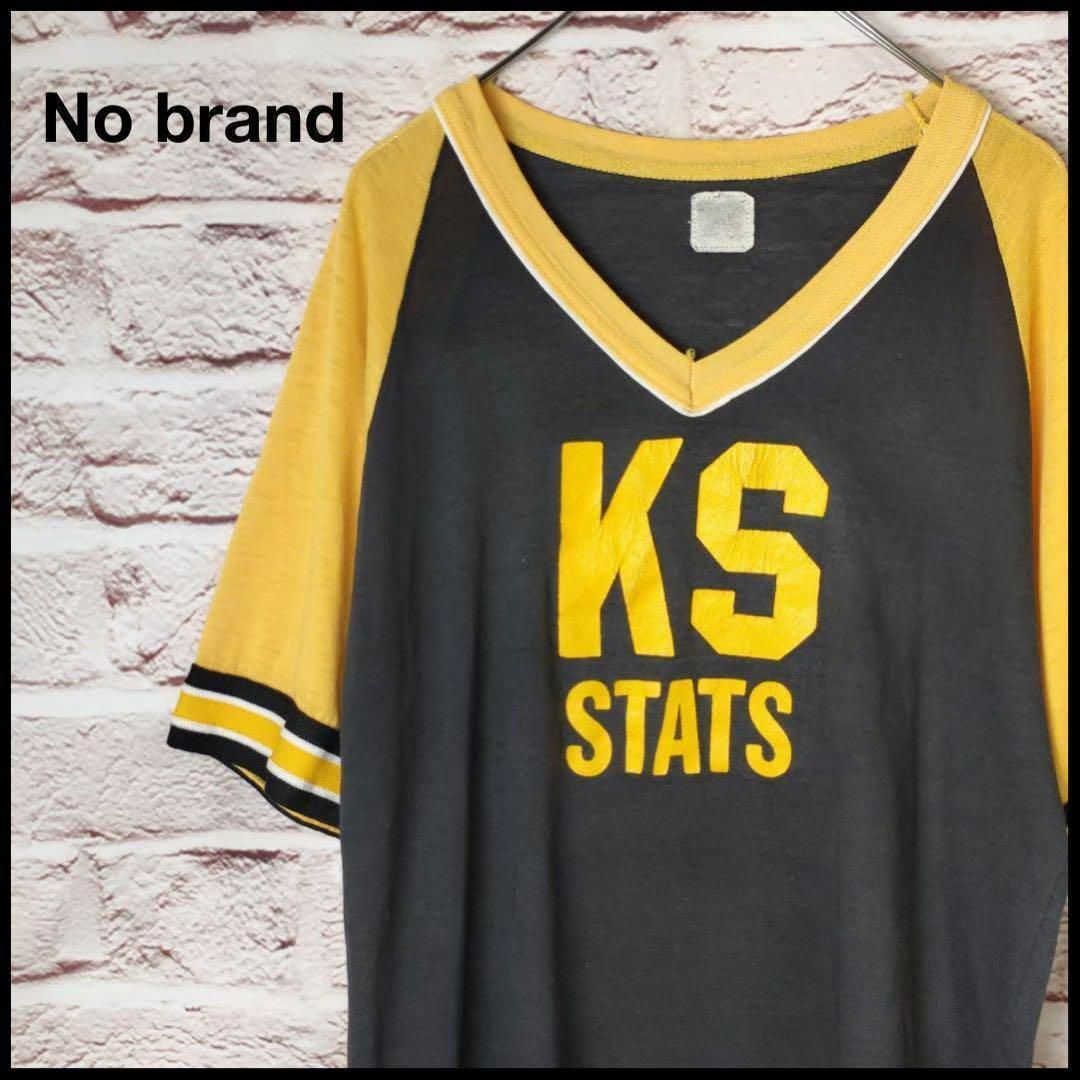 KS　メンズロゴＴシャツ　トップス　Tシャツ　ロゴ