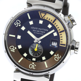 ルイヴィトン(LOUIS VUITTON)のルイ・ヴィトン LOUIS VUITTON Q1031 タンブール ダイビング デイト 自動巻き メンズ _762094(腕時計(アナログ))