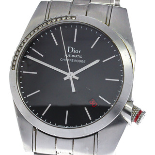 ディオール(Dior)のディオール Dior CD084512 シフルルージュ ベゼルダイヤ 自動巻き メンズ _764570(腕時計(アナログ))