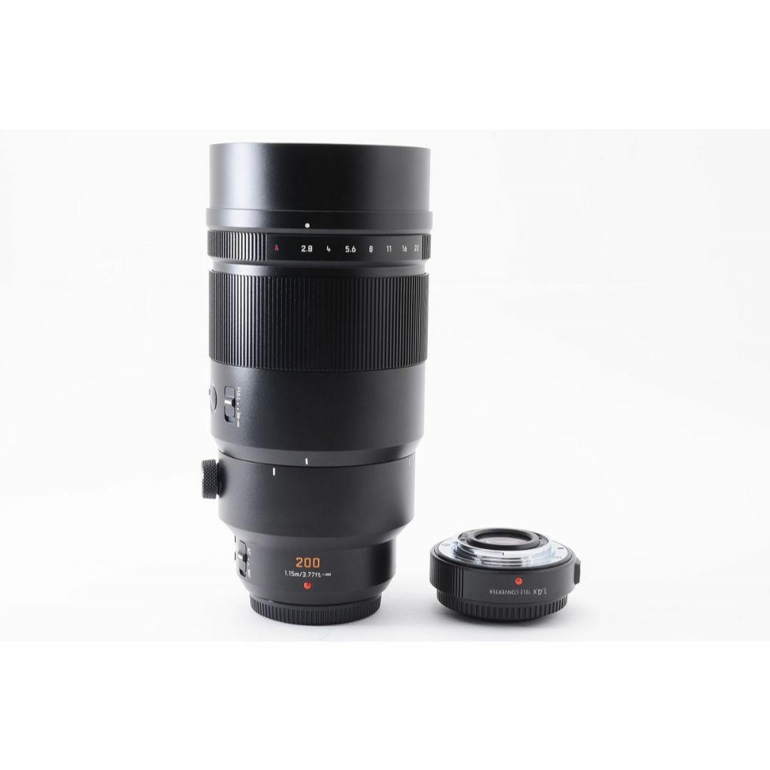 13814 美品 Leica DG 200mm F2.8 1.4倍テレコン パナ