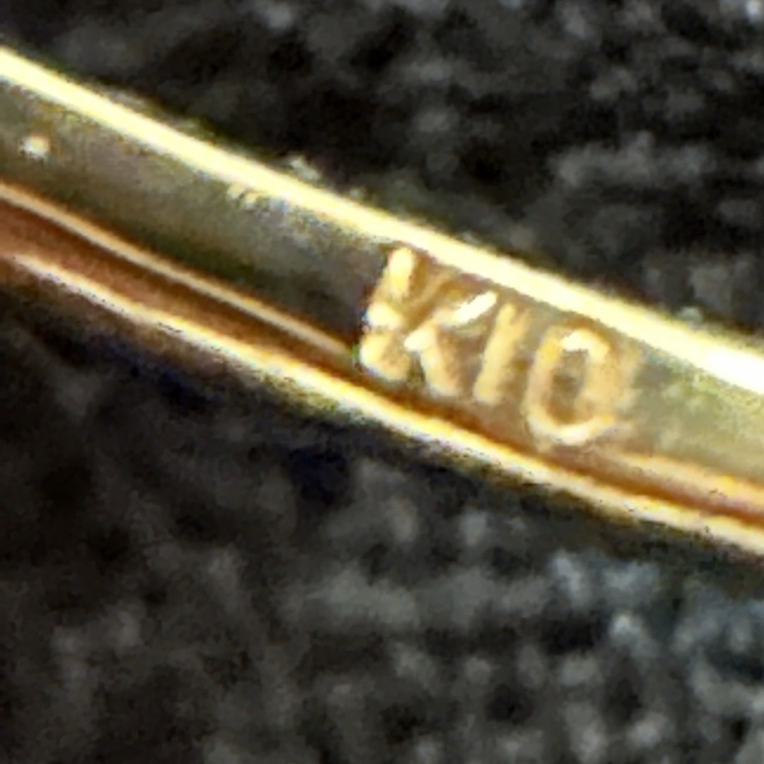 agete(アガット)のagete    K10    リング　ターコイズ　アガット   レディースのアクセサリー(リング(指輪))の商品写真
