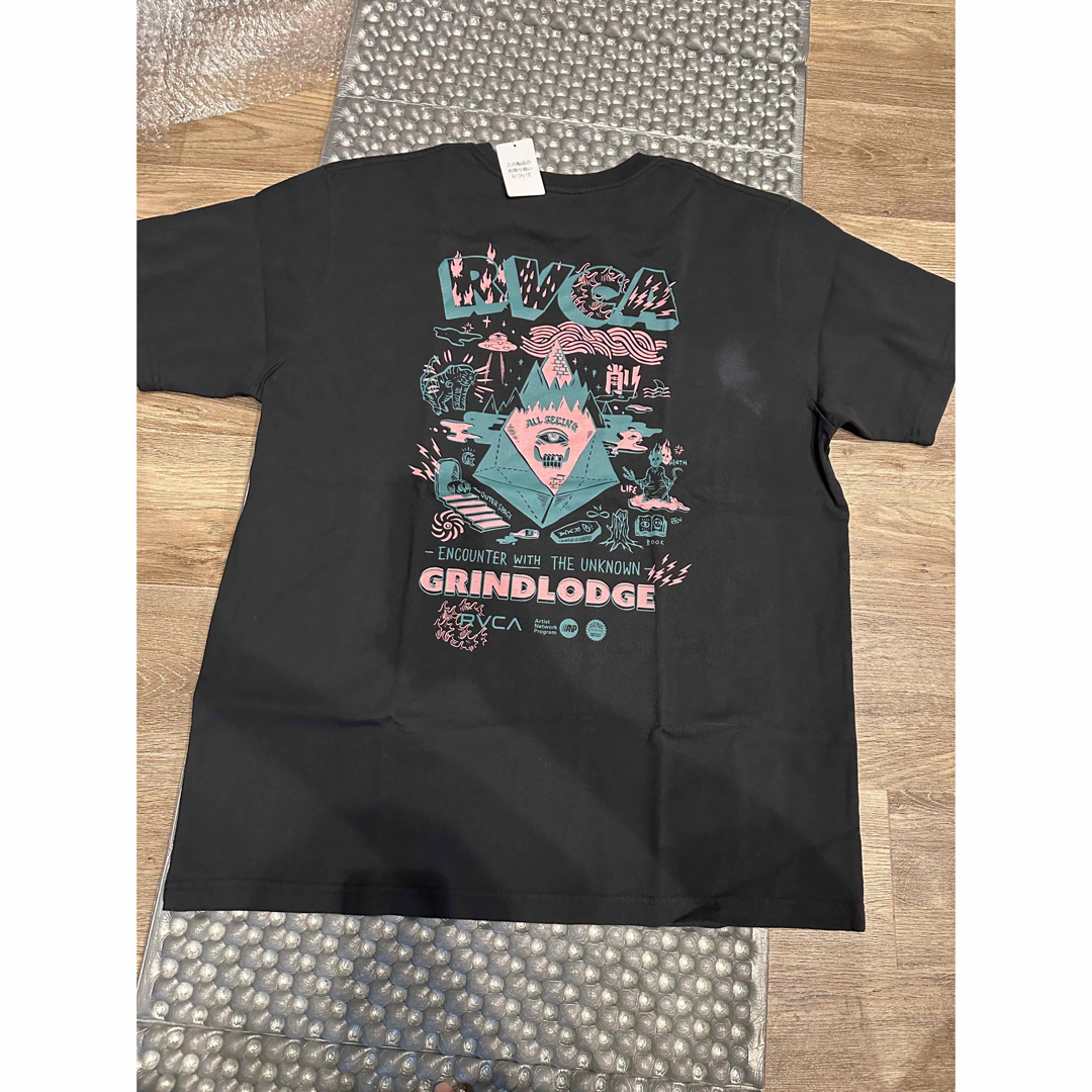 grindlodge RVCA Tシャツカラーブラック - Tシャツ/カットソー(半袖/袖