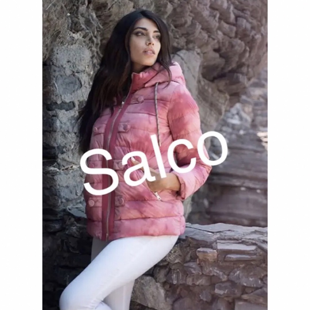SALCO ダウン　コート　４４　イタリア製