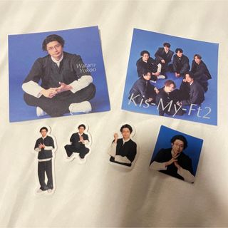 キスマイフットツー(Kis-My-Ft2)のKis-My-Ft2 横尾渉 ポートレートシリーズ2023 シール メモ セット(アイドルグッズ)