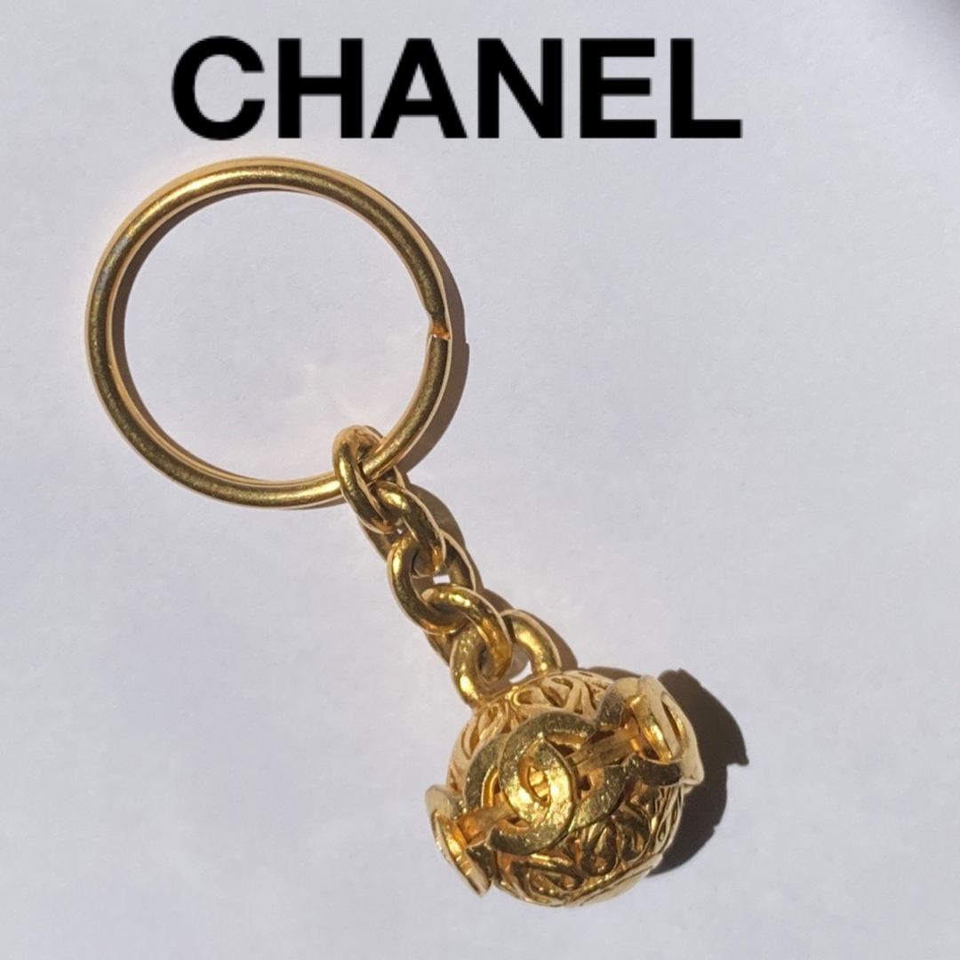 CHANEL シャネル　ヴィンテージ　チャーム　キーホルダー